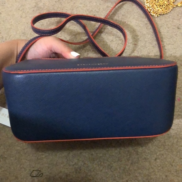 Strathberry navy red trim bag - Picture 7 of 8